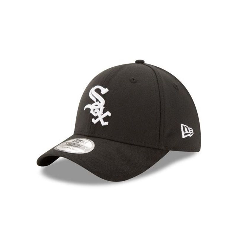 MLB Chicago White Sox Team Classic 39Thirty Stretch Fit (LQC4397) - Black New Era Caps